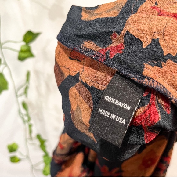 Christy Dawn S Sebastian Floral Lace Trim Dress - Picture 10 of 11